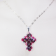 Small Cross - Trisha-Silver Chain - 2